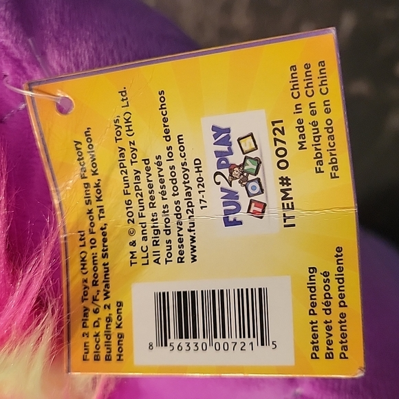 Fun 2 play toys plush poo-bicorns licorn colored funky cute émoji 16 inch tall - Picture 7 of 8